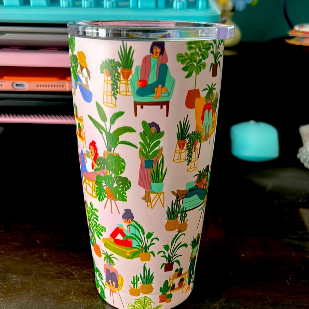 Colorful Illustrated Tumbler